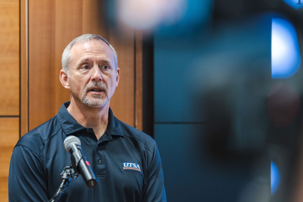 Dr. Michael Smith of the University of Texas at San Antonio announced SLCPD is entering the mid-term phase of its Violent Crime Reduction Plan